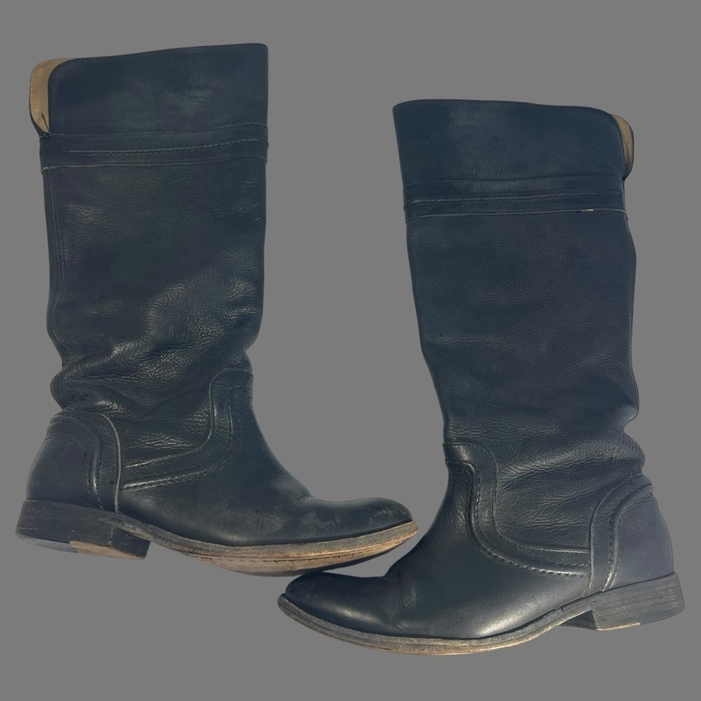 Frye leather riding boots